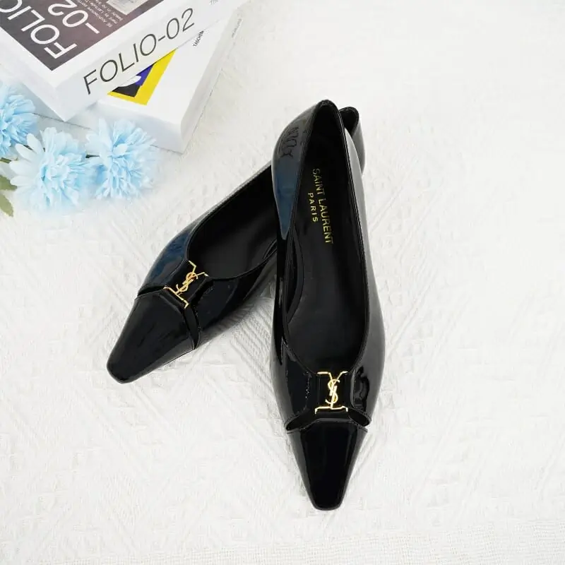 yves saint laurent ysl flat chaussures pour femme s_12672031